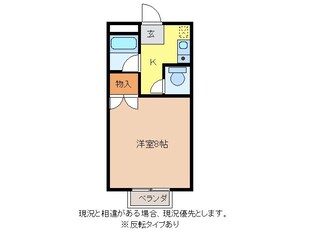 パークサイド若里の物件間取画像